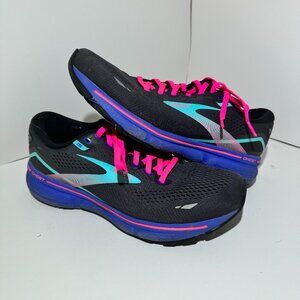 Brooks Ghost 15 - Black / Pink / Purple - Women's 10